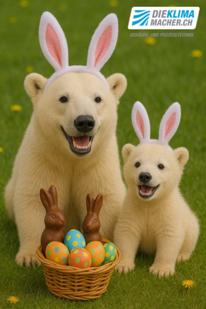 Frohe Ostern wünscht Die Klimamacher AG